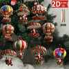 Wooden Christmas Tree Ornaments