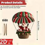 Wooden Christmas Tree Ornaments