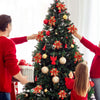 Artificial Christmas Flower Ornaments