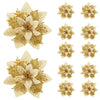 Artificial Christmas Flower Ornaments