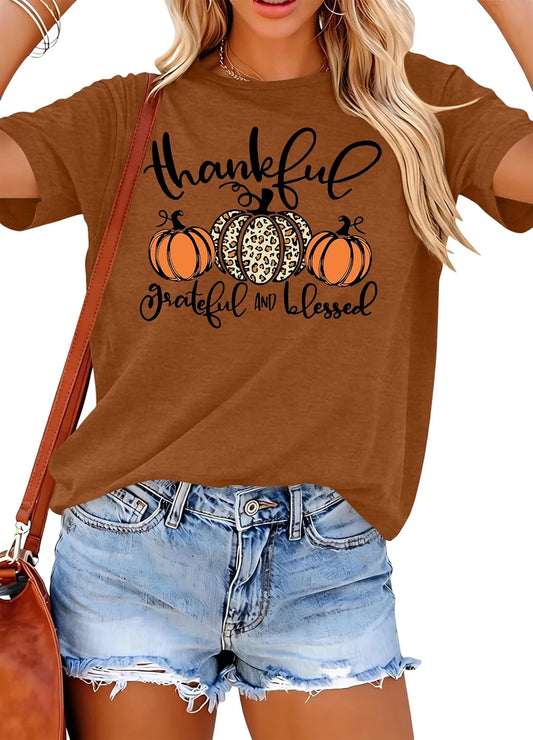Thanksgiving Pumpkin Fall T-Shirt