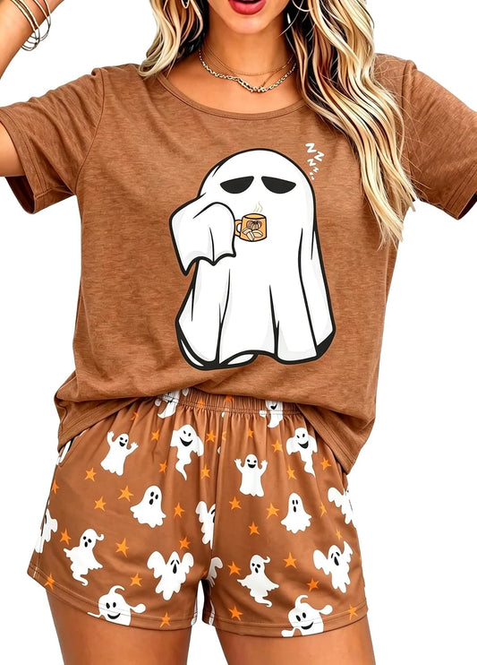 Spooky Ghost Pajama Set