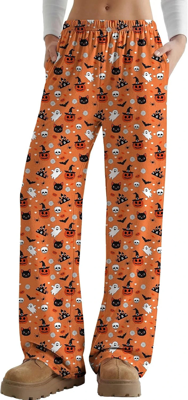 Ekouaer Wide Leg Lounge Pants