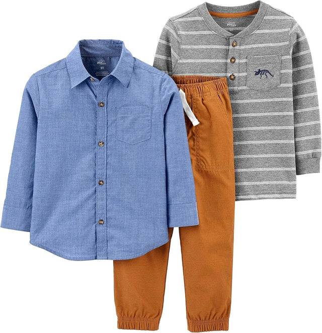 Toddler Boys Cotton Playwear Set