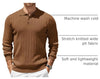 Mens Knit Polo Sweater