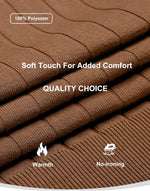 Mens Knit Polo Sweater