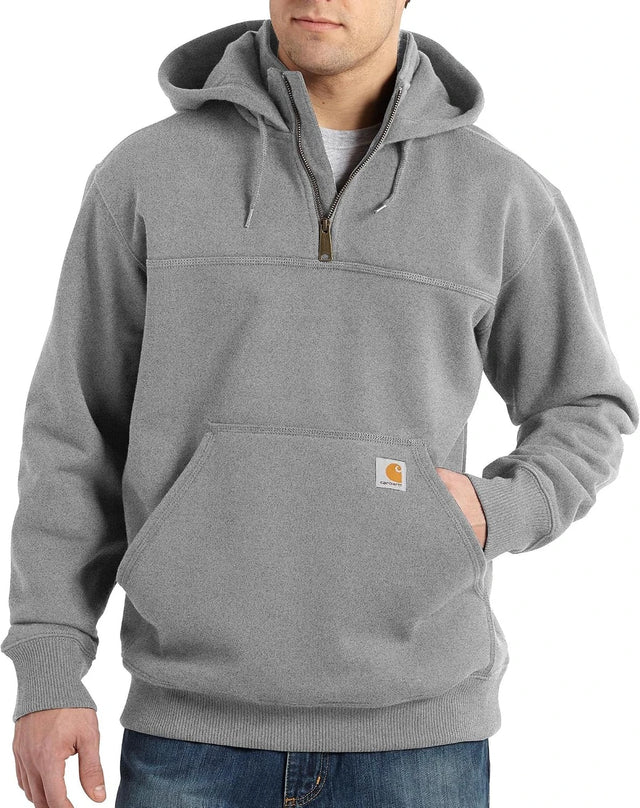 Mens Water Resistant Quarter Zip Sweatshirt