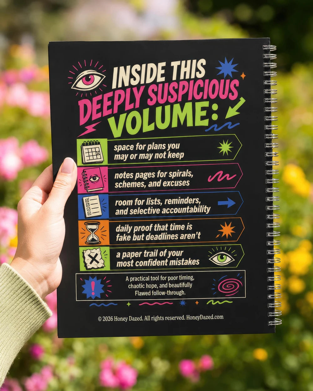 Funny Undated Planner