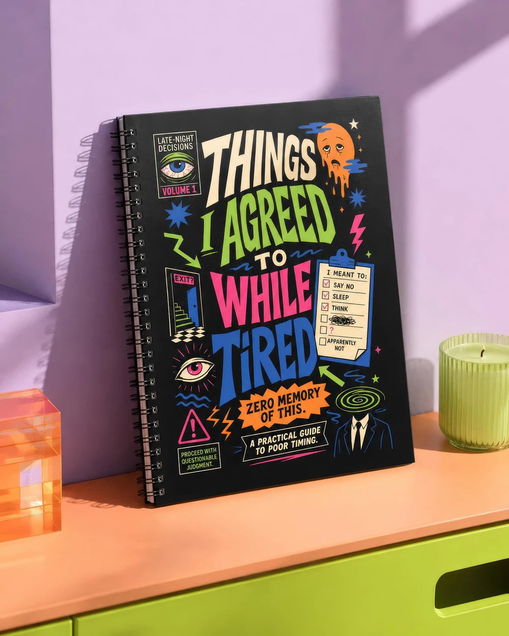 Funny Undated Planner
