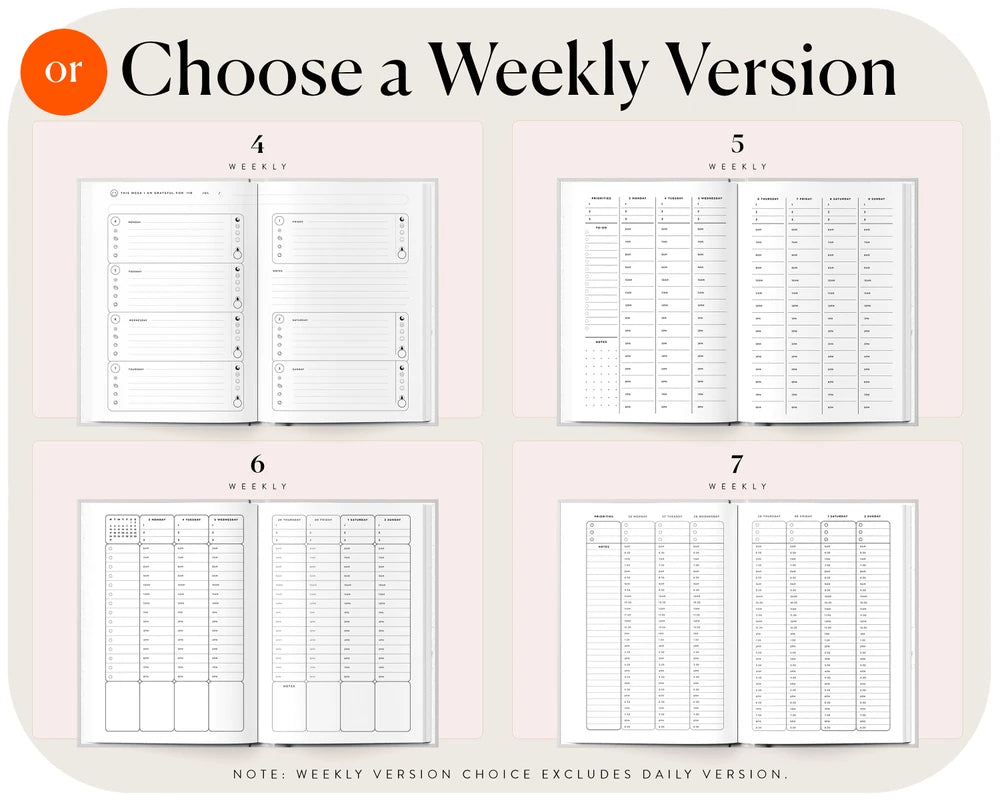 Custom Daily Planner