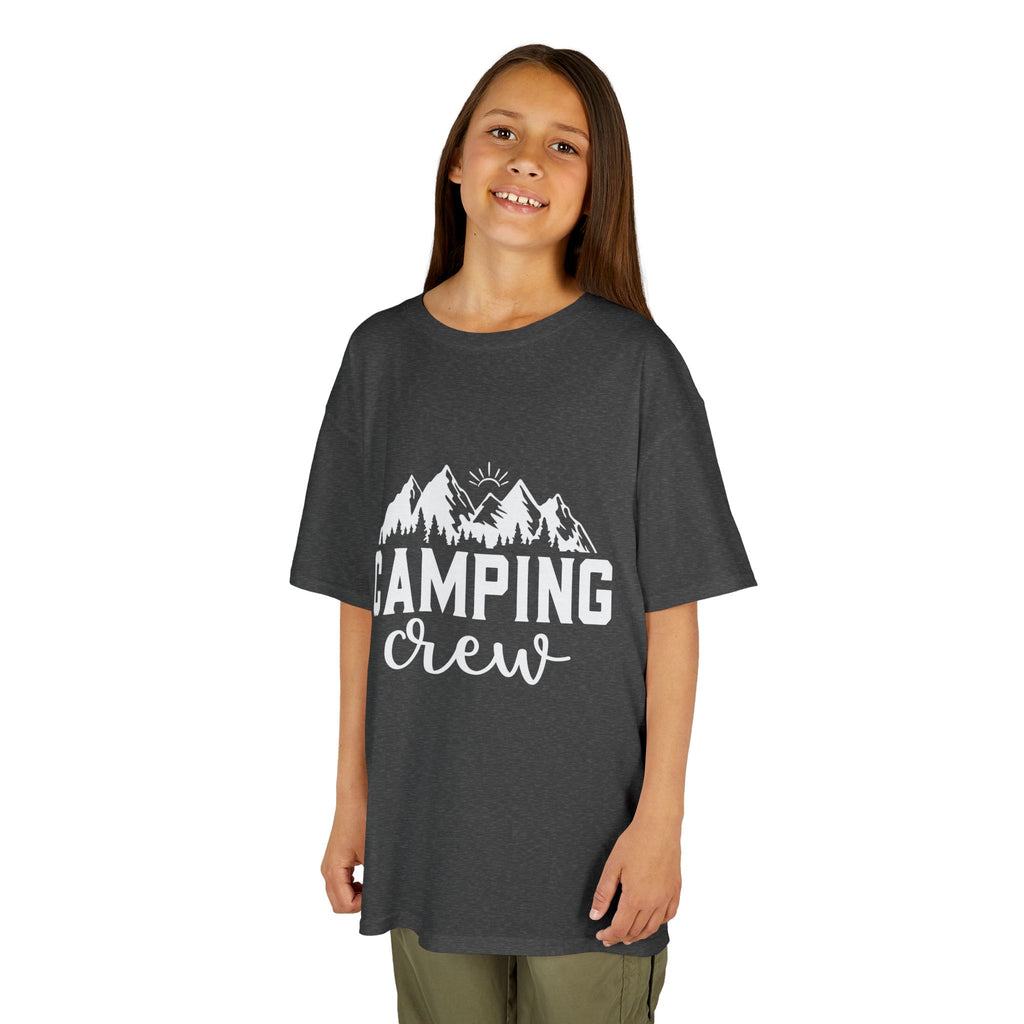 Camping Crew Kids Tee | Mountain Graphic, Outdoor Adventure