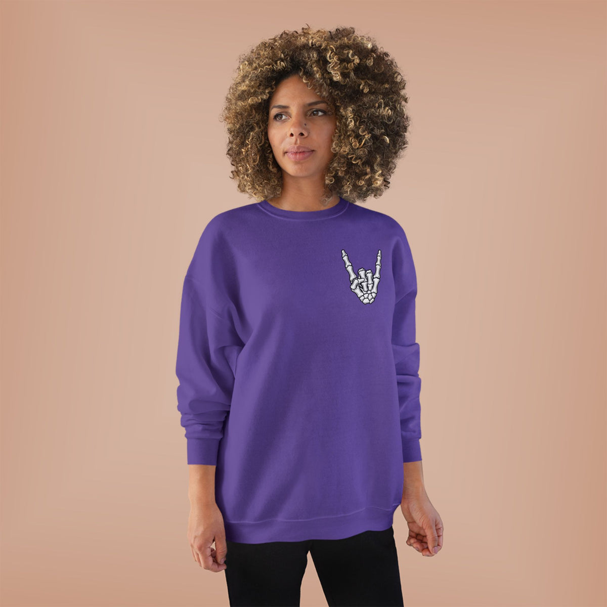 ADHD Awareness Crewneck Sweatshirt — "Don't Talk To Me When My ADHD Is Stimulated" Graphic
