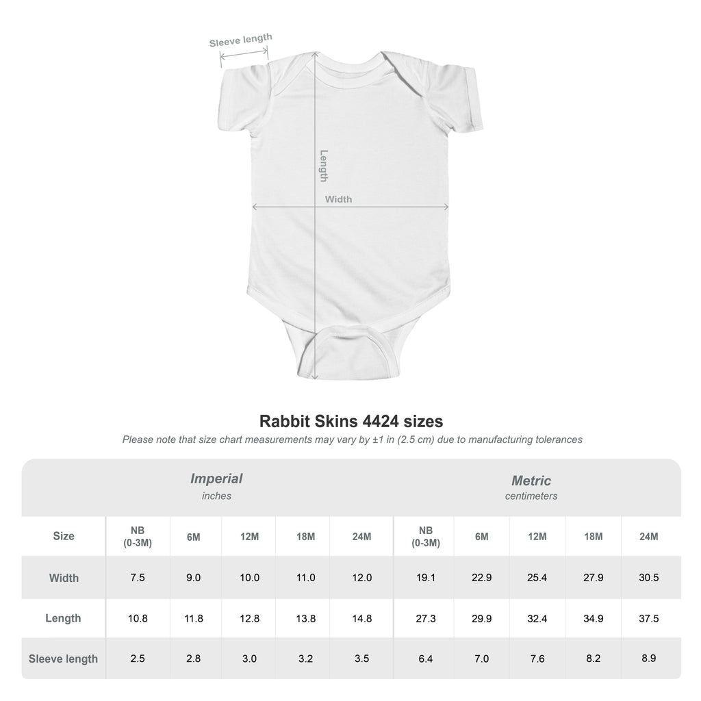 Blank Infant Bodysuit