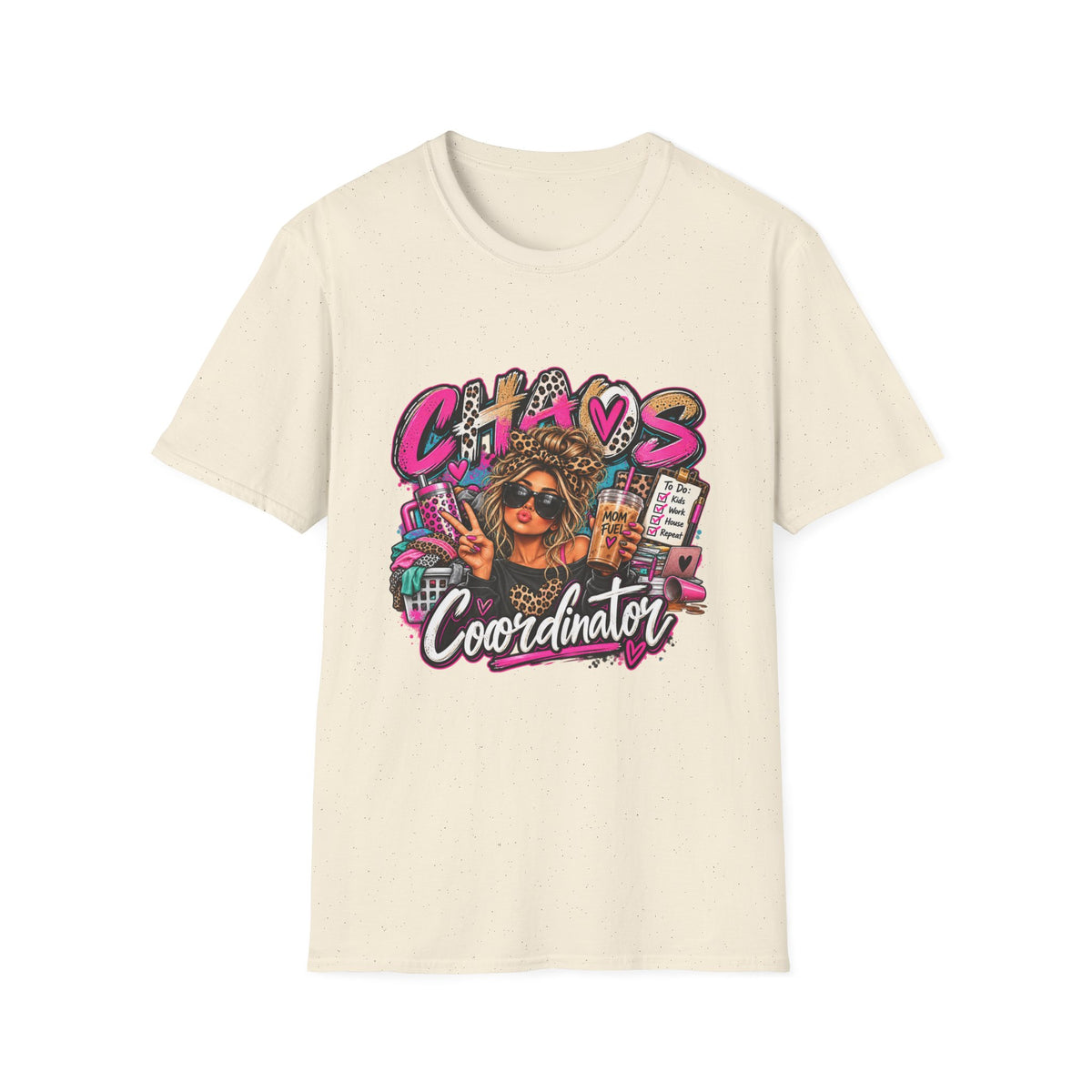 Chaos Coordinator T-Shirt — Funny Event Planner / Mom Life Graphic Tee