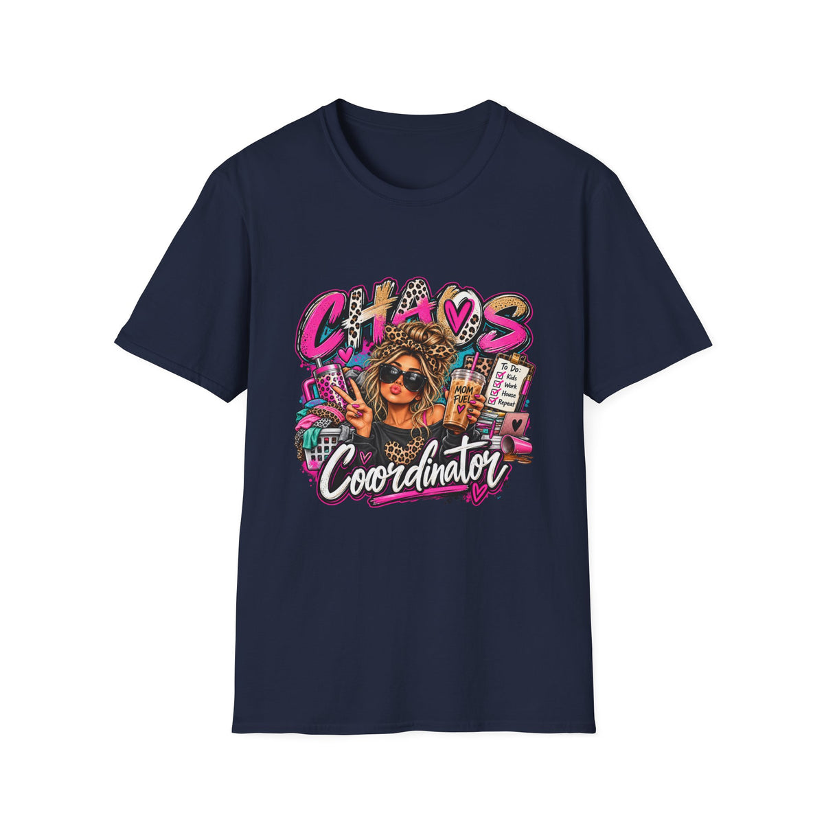 Chaos Coordinator T-Shirt — Funny Event Planner / Mom Life Graphic Tee