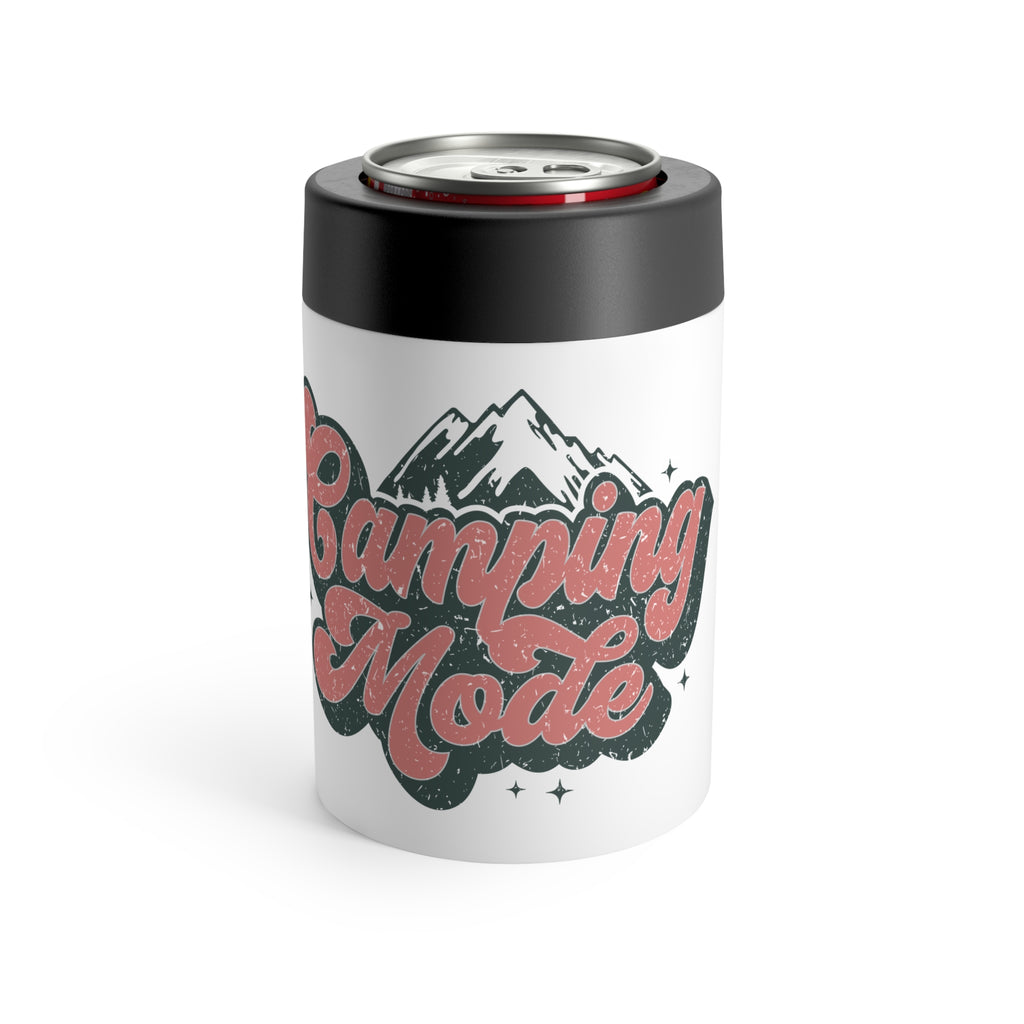 Camping Mama Can Holder | Cute Camper, Pines, Campfire Drink Cooler