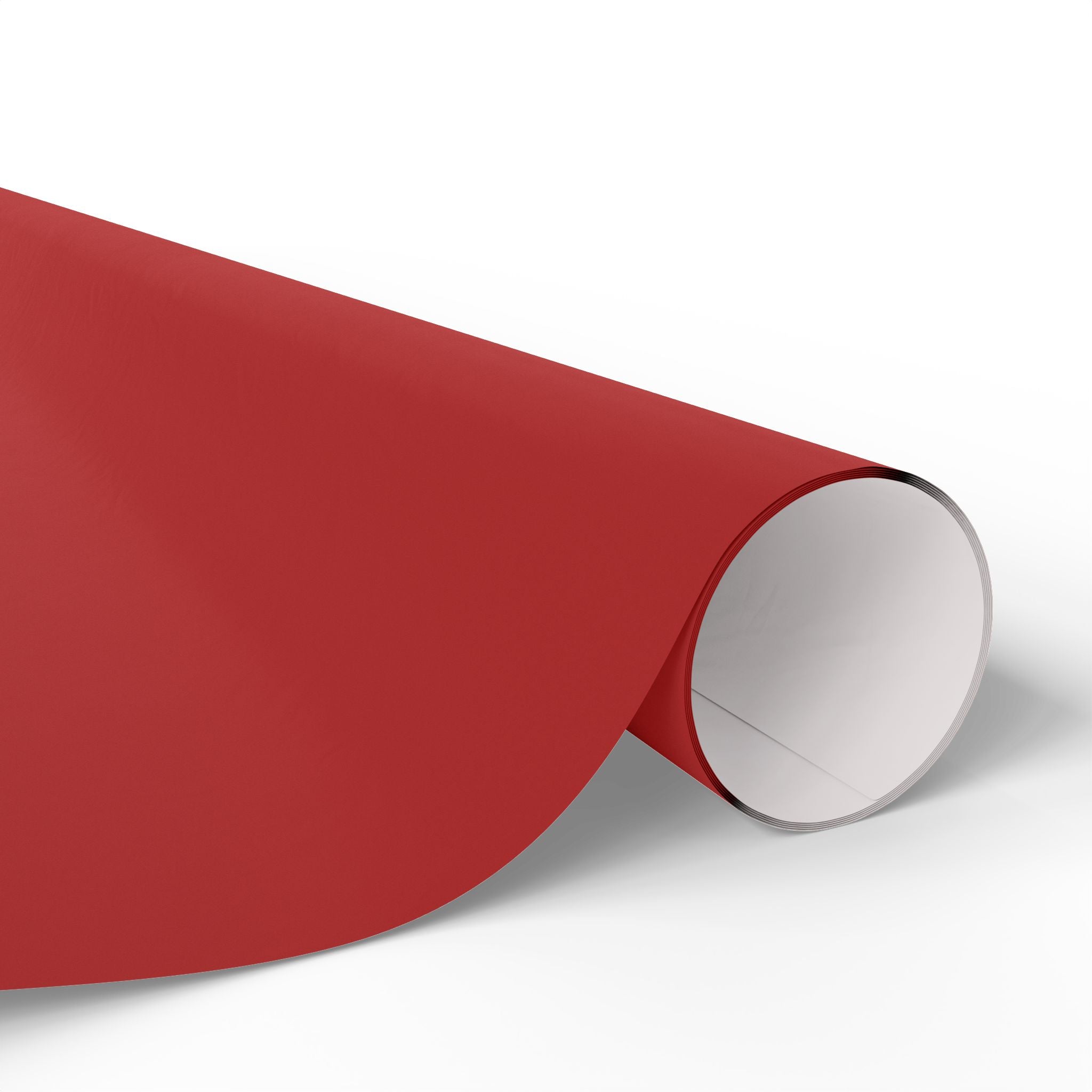 Christmas Trees Wrapping Paper | Merry Christmas Red Holiday Wrap