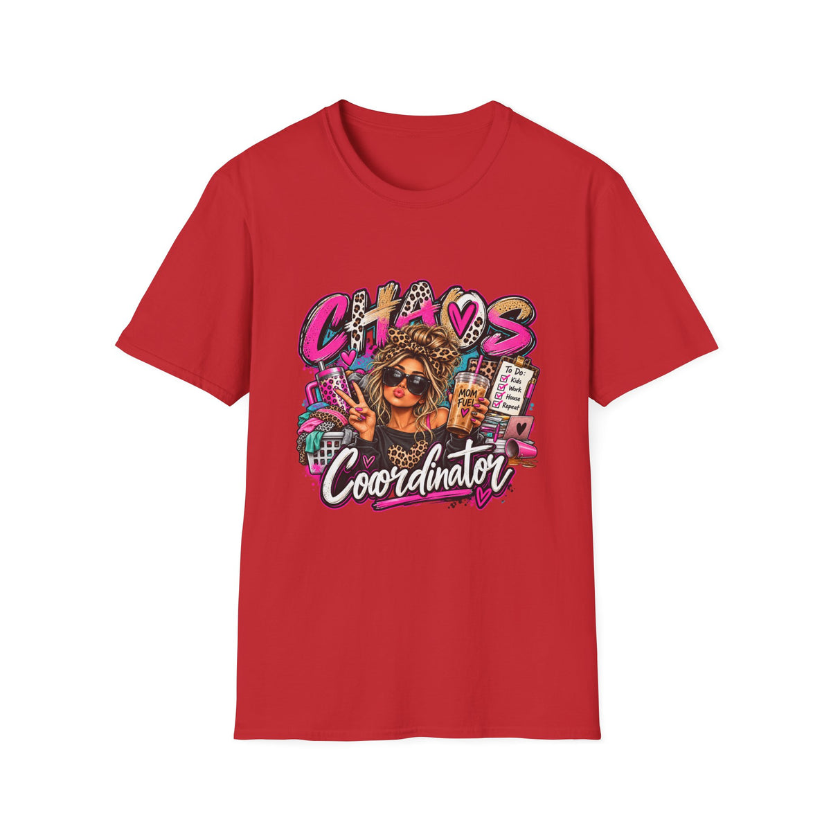 Chaos Coordinator T-Shirt — Funny Event Planner / Mom Life Graphic Tee