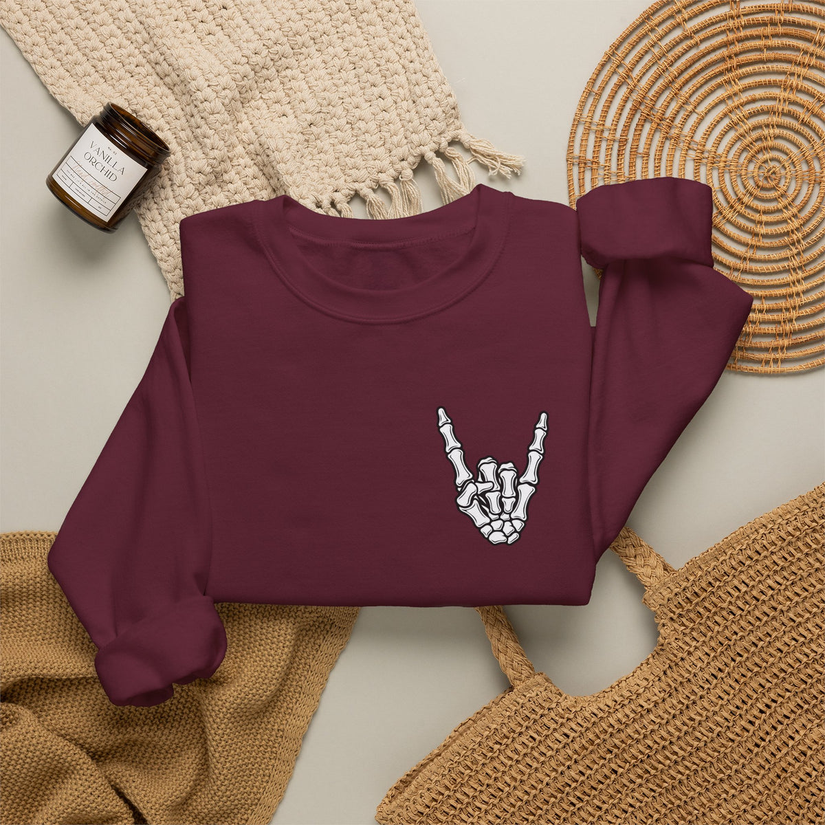 Caffeinated & Overstimulated Mama Crewneck