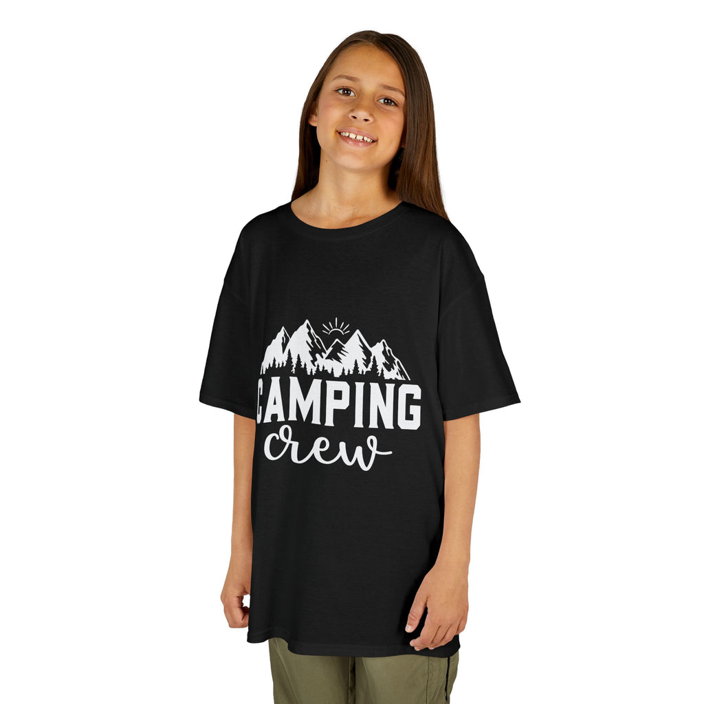 Camping Crew Kids Tee | Mountain Graphic, Outdoor Adventure