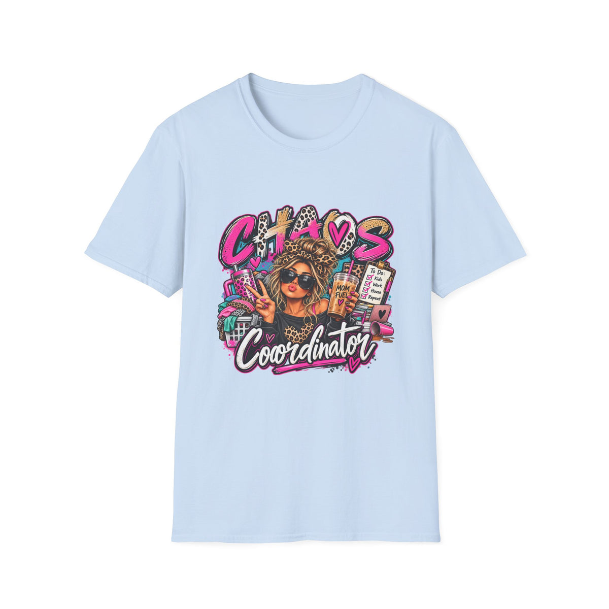 Chaos Coordinator T-Shirt — Funny Event Planner / Mom Life Graphic Tee