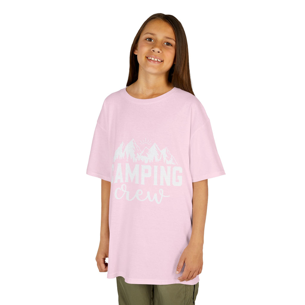 Camping Crew Kids Tee | Mountain Graphic, Outdoor Adventure
