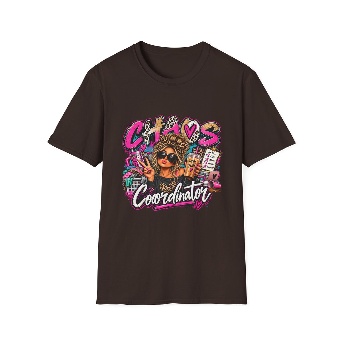 Chaos Coordinator T-Shirt — Funny Event Planner / Mom Life Graphic Tee