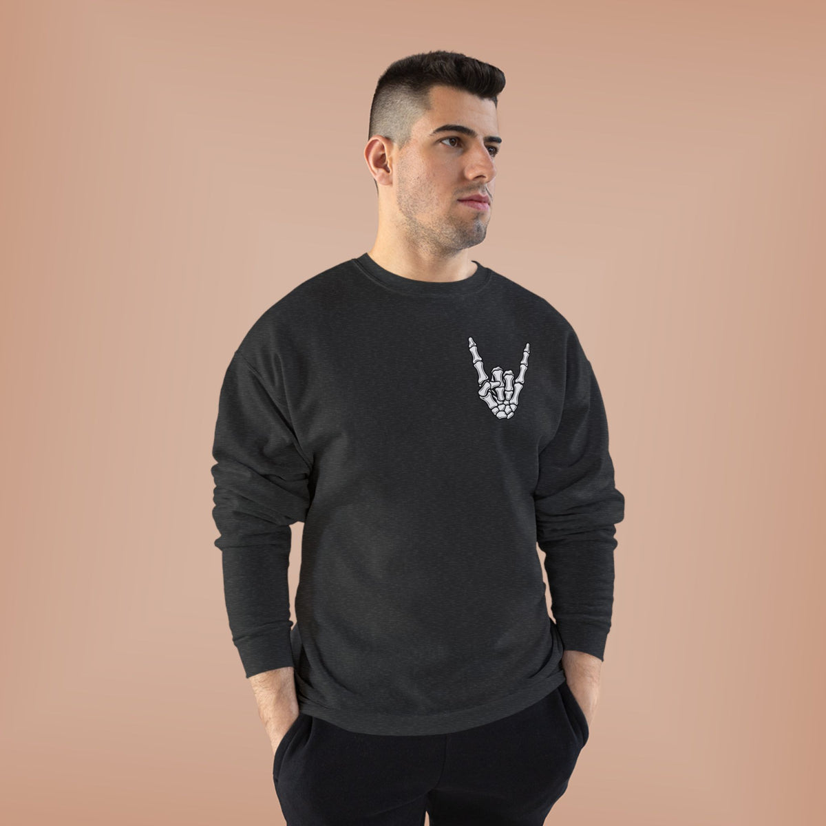 ADHD Awareness Crewneck Sweatshirt — "Don't Talk To Me When My ADHD Is Stimulated" Graphic