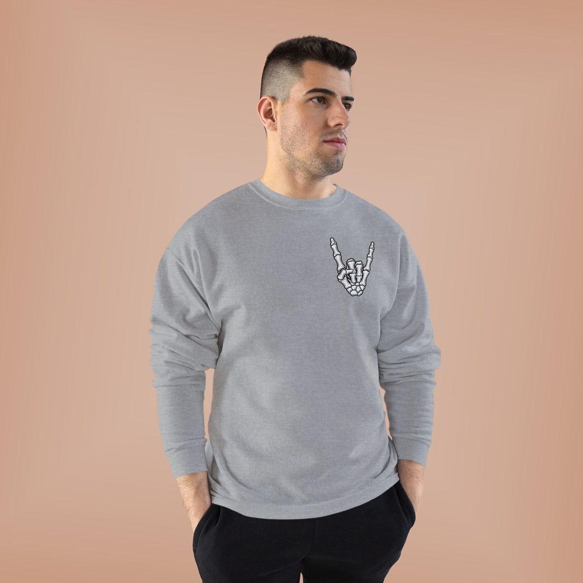 ADHD Awareness Crewneck Sweatshirt — "Don't Talk To Me When My ADHD Is Stimulated" Graphic
