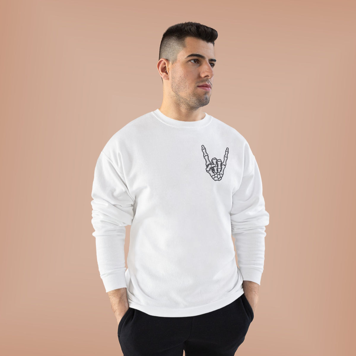 ADHD Awareness Crewneck Sweatshirt — "Don't Talk To Me When My ADHD Is Stimulated" Graphic
