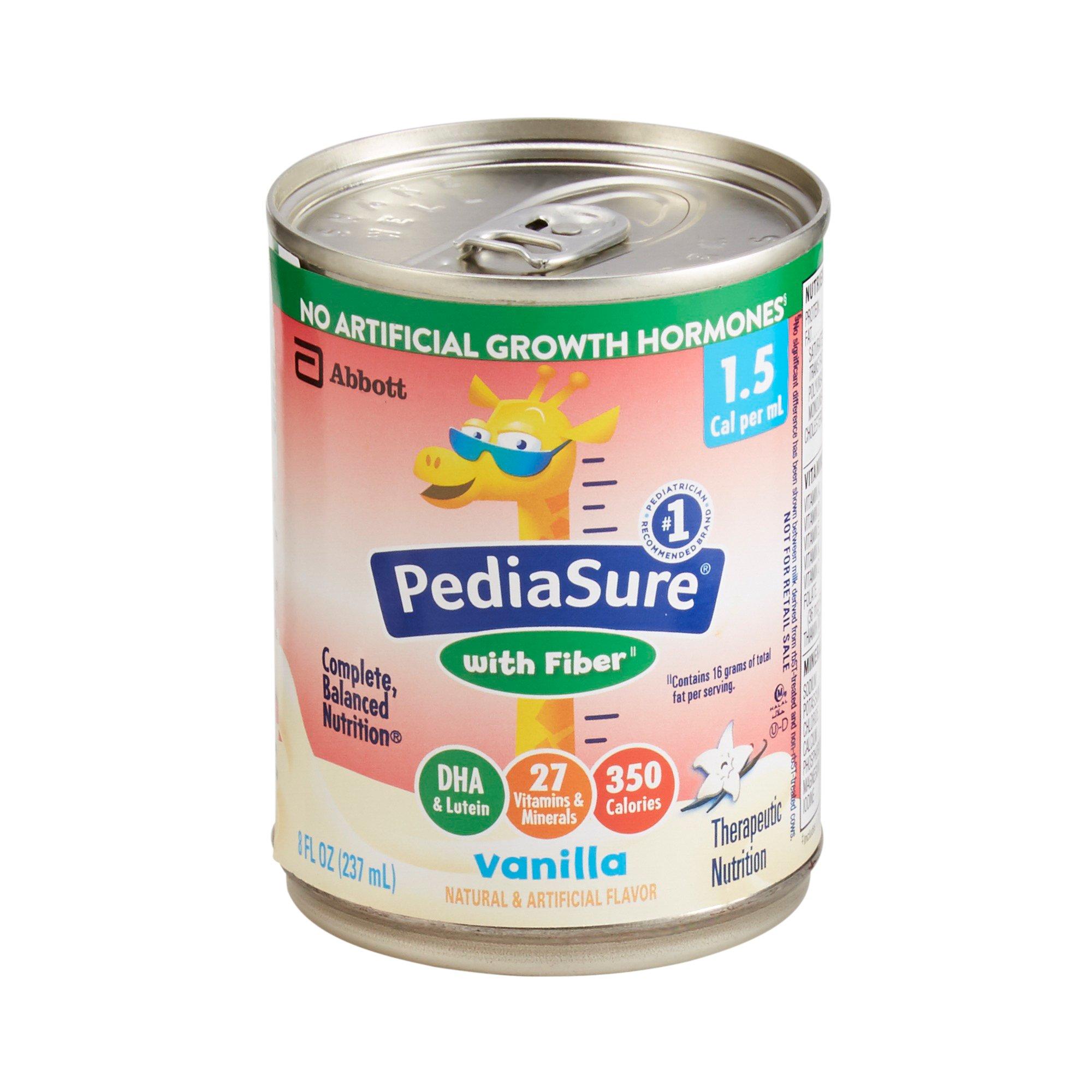 PediaSure With Fiber 1.5 Cal Vanilla 24x  8 Oz Institutional