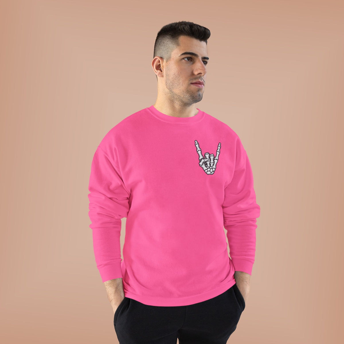 ADHD Awareness Crewneck Sweatshirt — "Don't Talk To Me When My ADHD Is Stimulated" Graphic