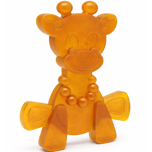 Natural Rubber & Baltic Amber Teething Toy – The Little Bamber