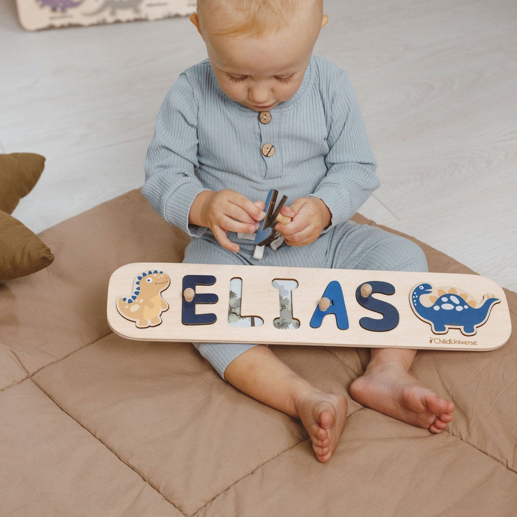 Boy Dinosaur Name Puzzle