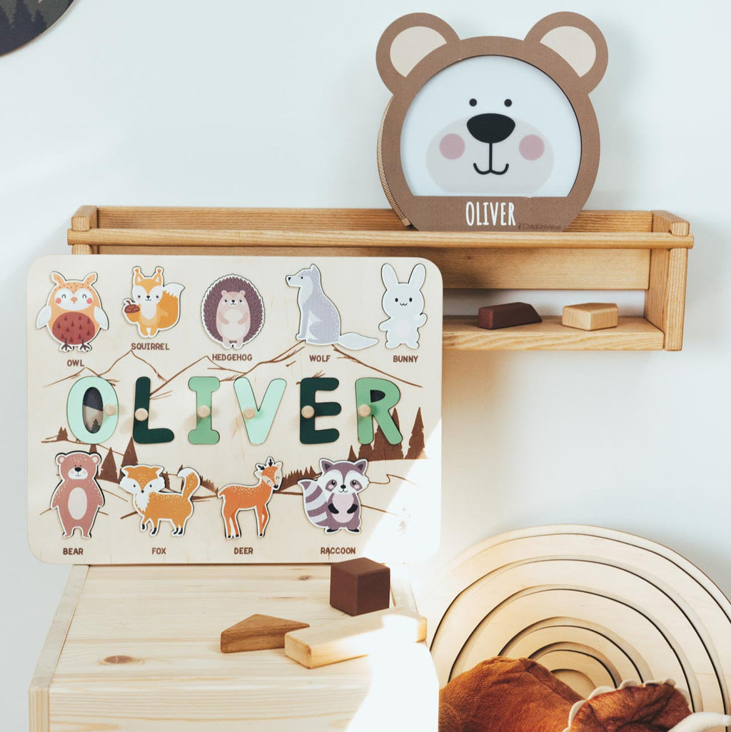 Woodland Name Board