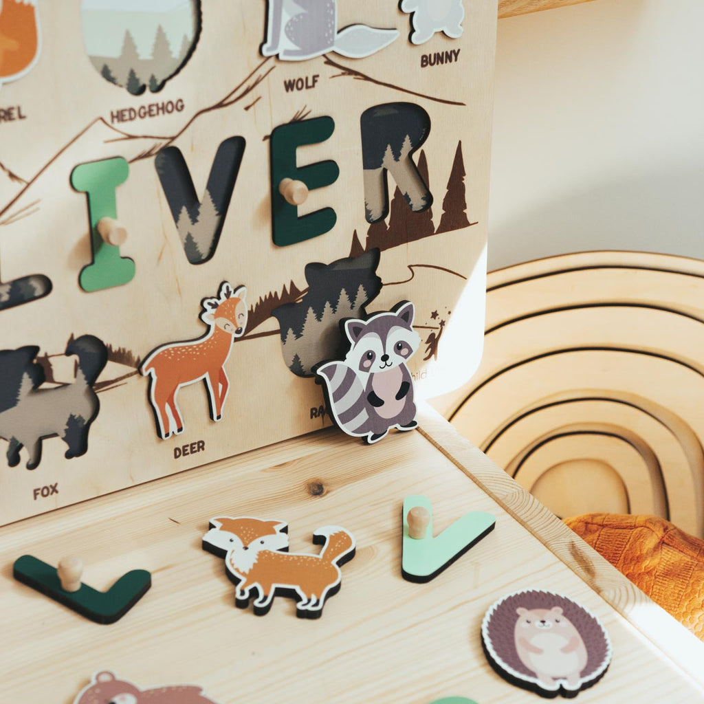 Woodland Name Board