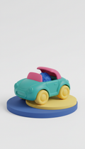 Convertible Teether Rattle Duo-Mode